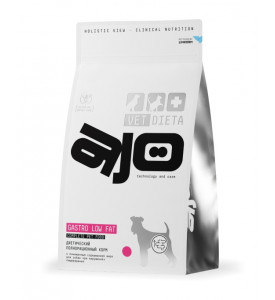 AJO Vet Dieta  Gastro Low Fat, диетический корм д/собак при нарушениях ЖКТ
